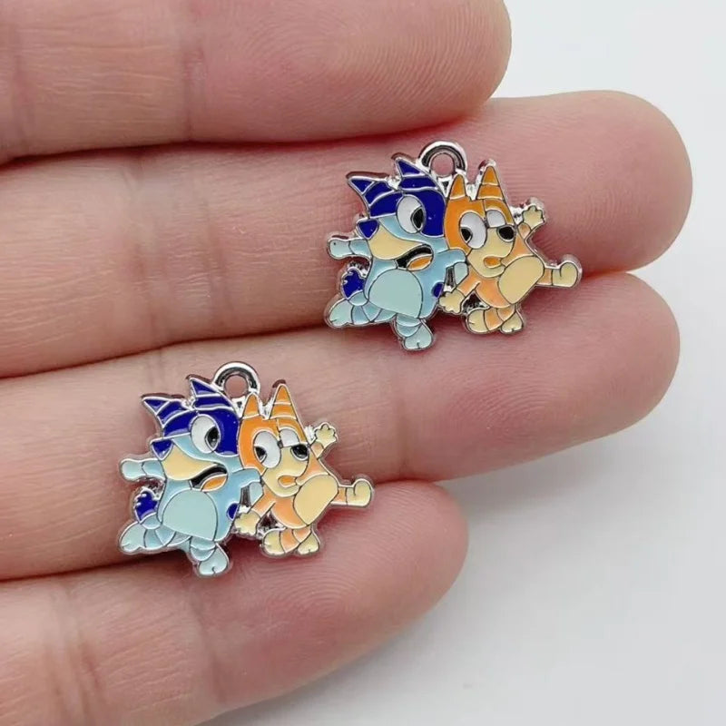 Anime Enamel Charm Pendants – 10-Pack Grip Decoration Charms for Beyblade X Launchers
