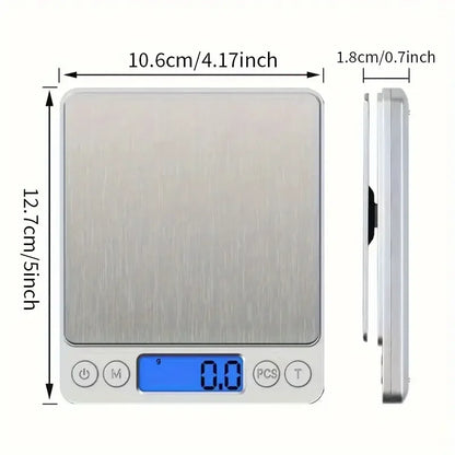 Mini Blader Gear Scale – 0.01g Stainless Steel Electronic Scale