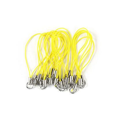 DIY Grip Strap Cord Set – 50/100pc Lobster Clasp Lanyards for Beyblade X Launcher Decoration