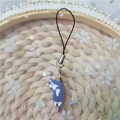 Cat Charm Grip Strap – Cartoon Wrist Lanyard for Beyblade X Launcher Grip Decoration