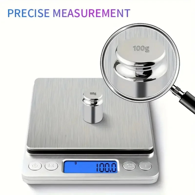 Mini Blader Gear Scale – 0.01g Stainless Steel Electronic Scale