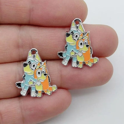 Anime Enamel Charm Pendants – 10-Pack Grip Decoration Charms for Beyblade X Launchers
