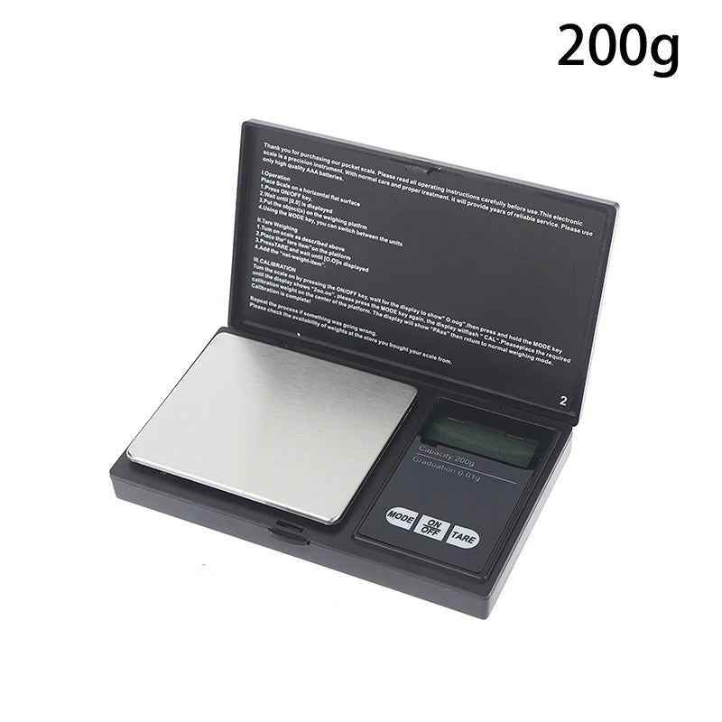 High Precision Electronic Scale – 0.01g Blader Gear Scale (100g–500g)
