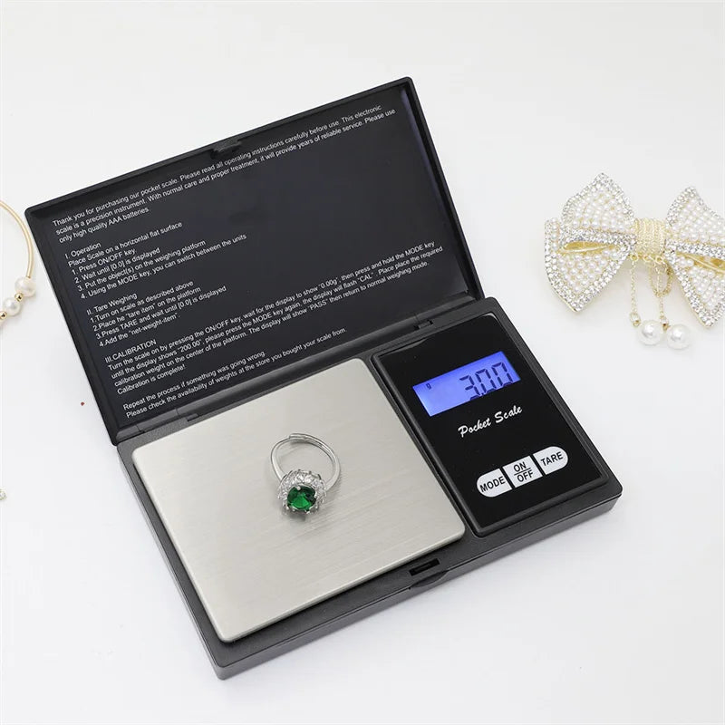 Precision CS Blader Gear Scale – 0.01g Portable Electronic Balance