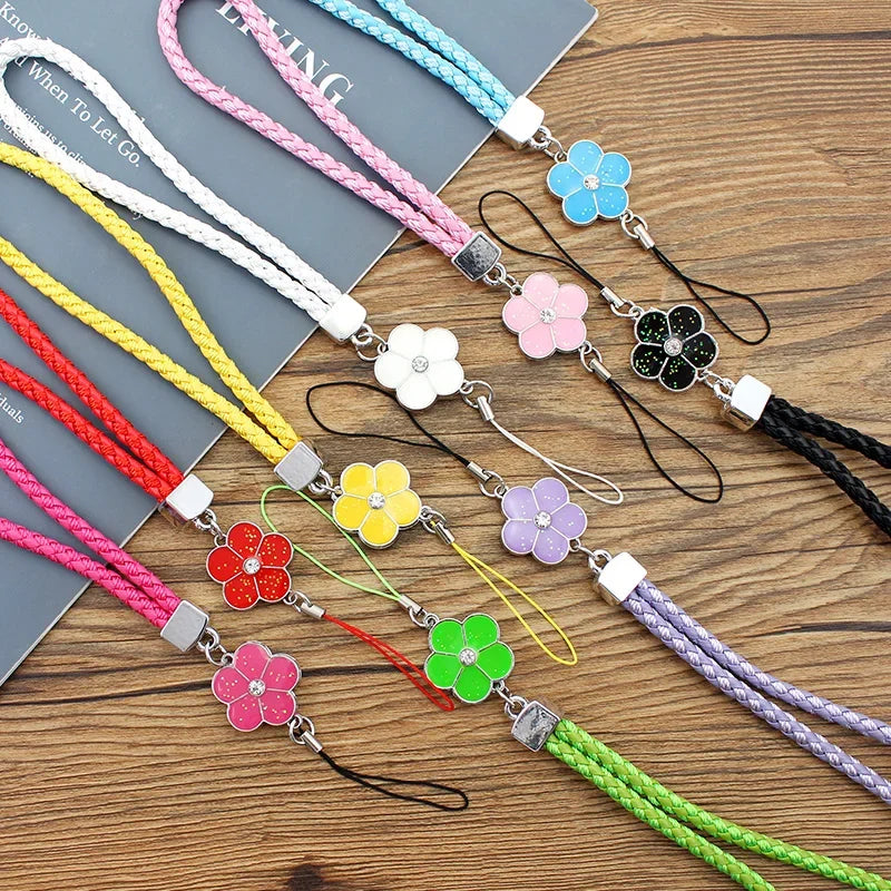 Braided Grip Strap – Multicolor Short Braid Lanyard for Beyblade X Launcher Decoration