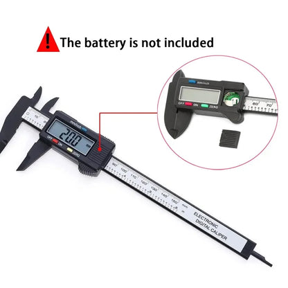 Digital Vernier Bit Caliper – LCD Bit Measuring Tool for Beyblade X