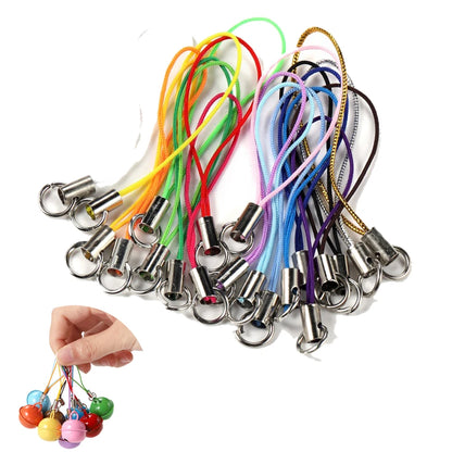 DIY Grip Strap Cord Set – 50/100pc Lobster Clasp Lanyards for Beyblade X Launcher Decoration