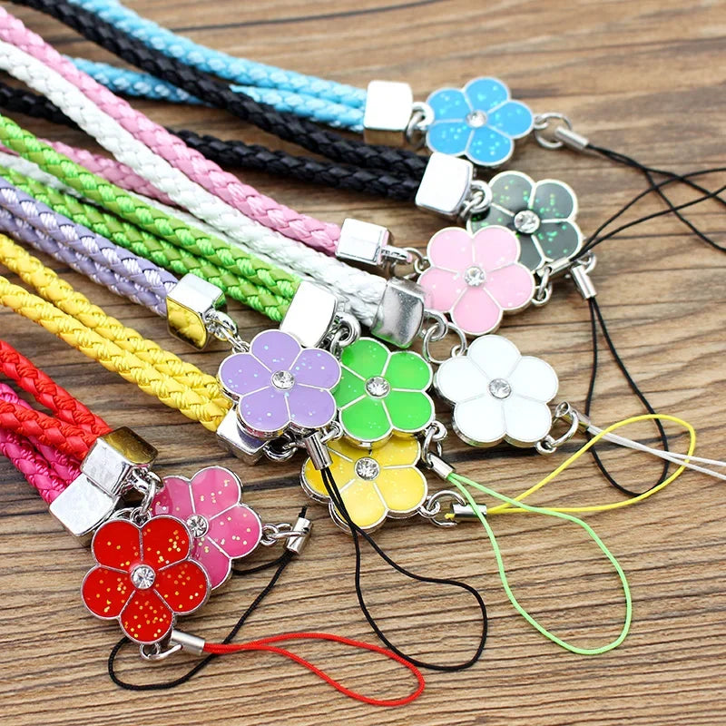 Braided Grip Strap – Multicolor Short Braid Lanyard for Beyblade X Launcher Decoration