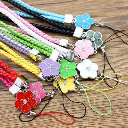 Braided Grip Strap – Multicolor Short Braid Lanyard for Beyblade X Launcher Decoration