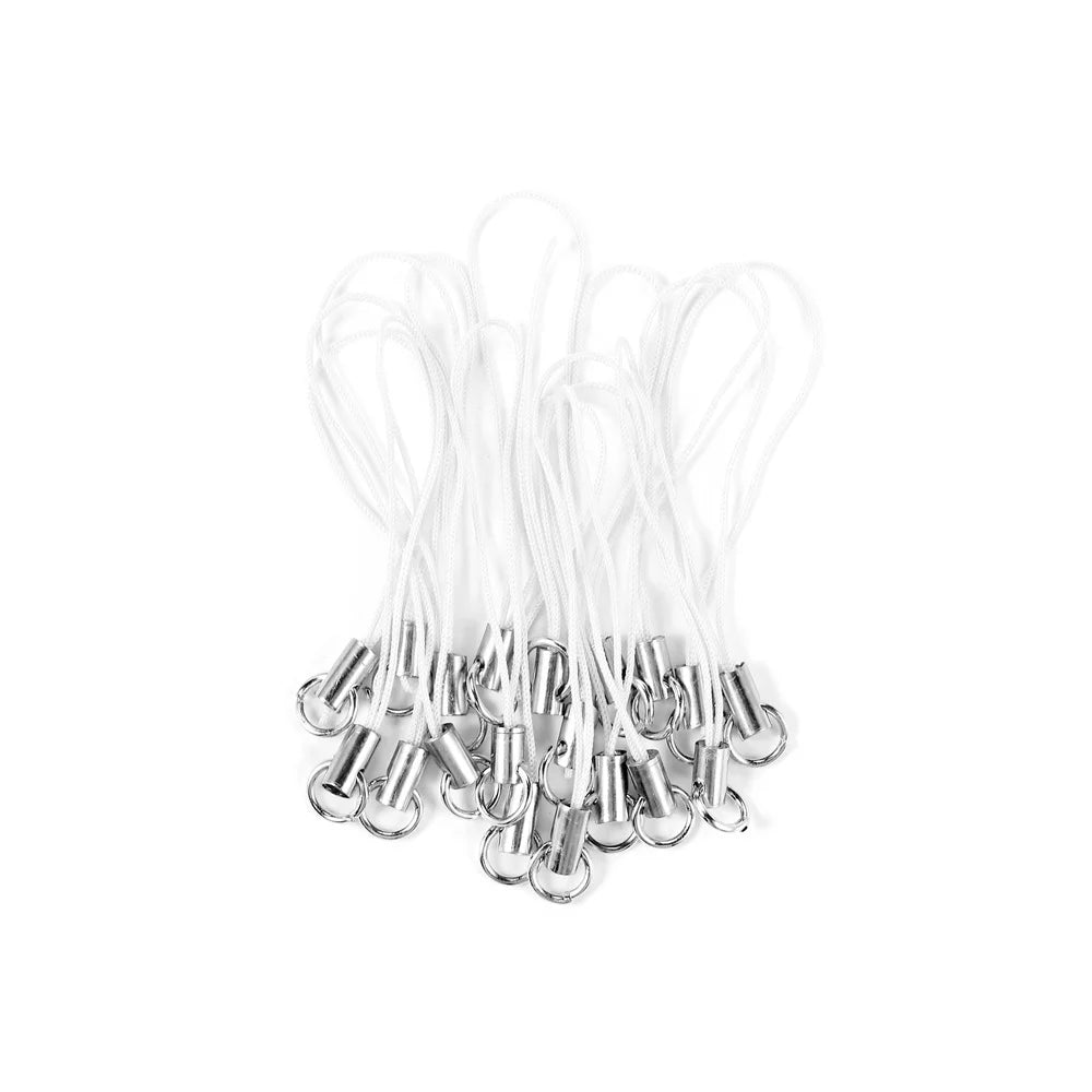 DIY Grip Strap Cord Set – 50/100pc Lobster Clasp Lanyards for Beyblade X Launcher Decoration