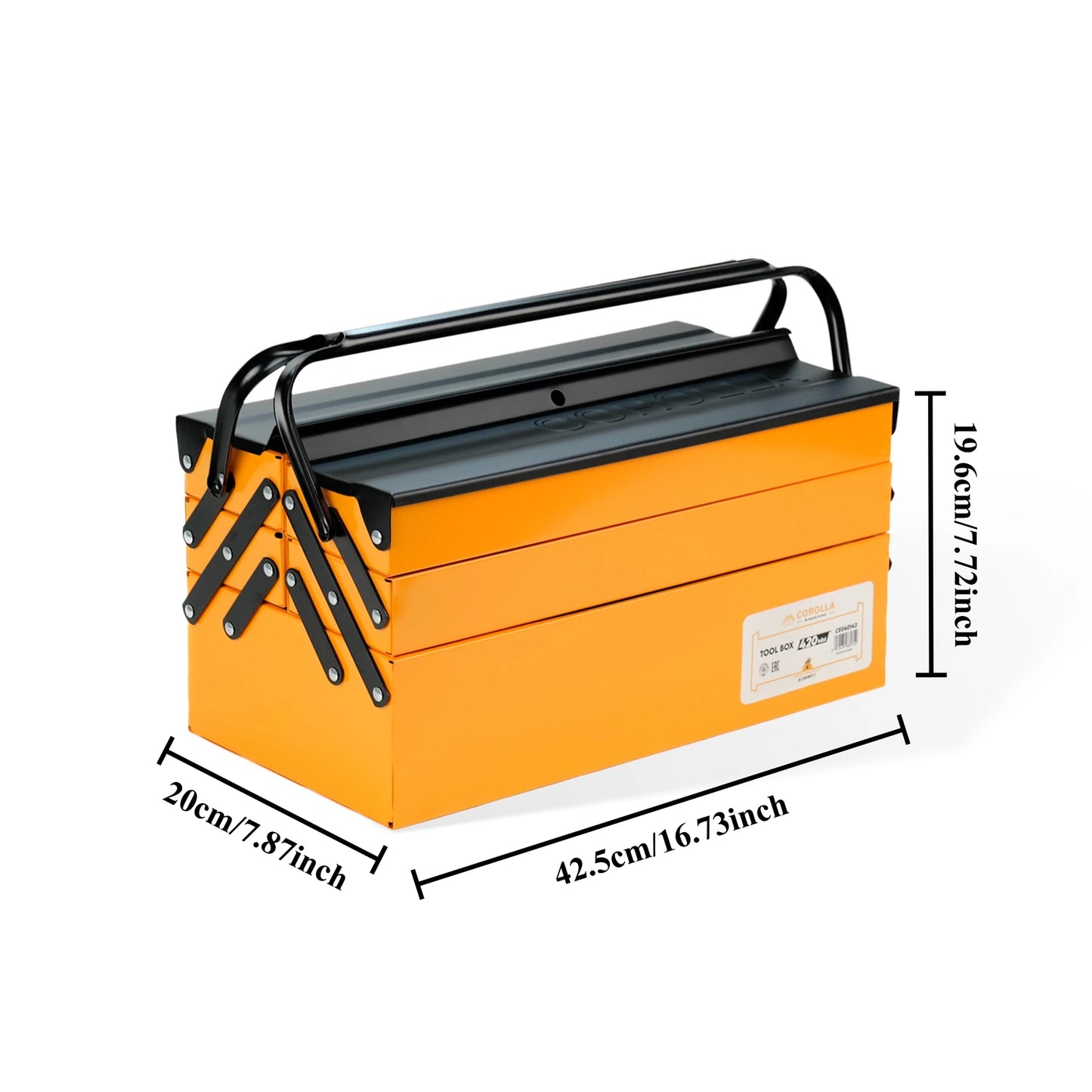 Blader's Pro Toolbox – Large Folding Hard Case for Beyblade X Gear Sport