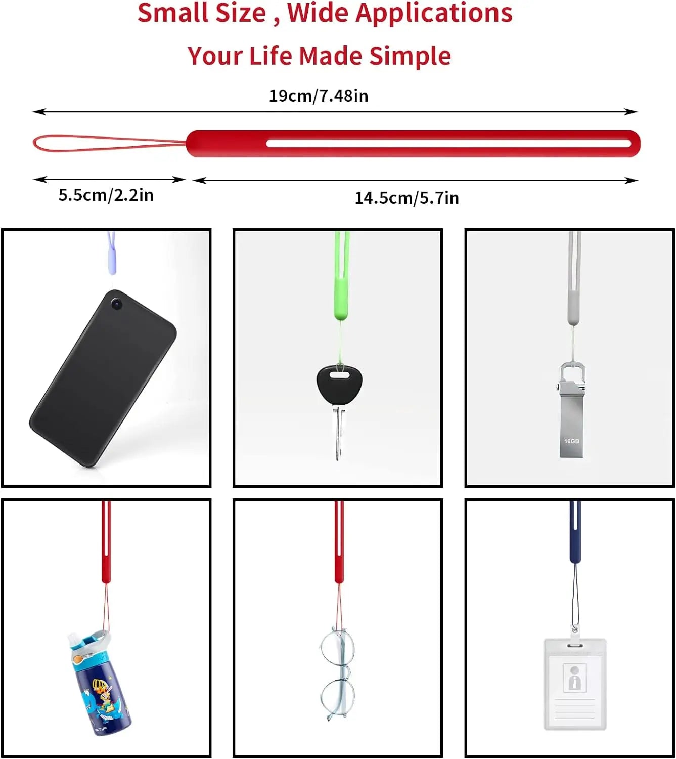 Silicone Wrist Grip Strap – Colorful Launcher Lanyard for Beyblade X Grip Decoration
