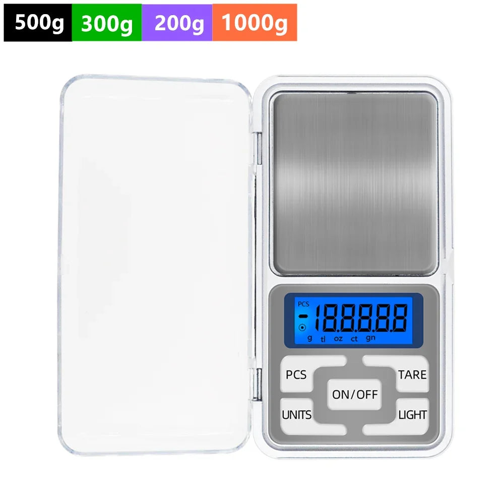 Digital Pocket Scale – 0.01g–0.1g Blader Gear Scale (100g–1000g)