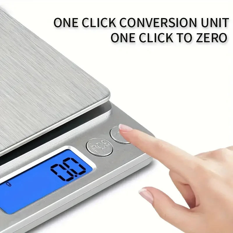 Mini Blader Gear Scale – 0.01g Stainless Steel Electronic Scale