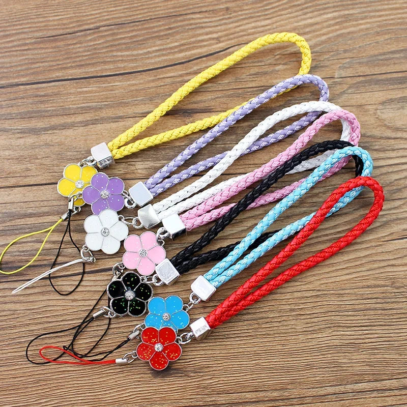Braided Grip Strap – Multicolor Short Braid Lanyard for Beyblade X Launcher Decoration