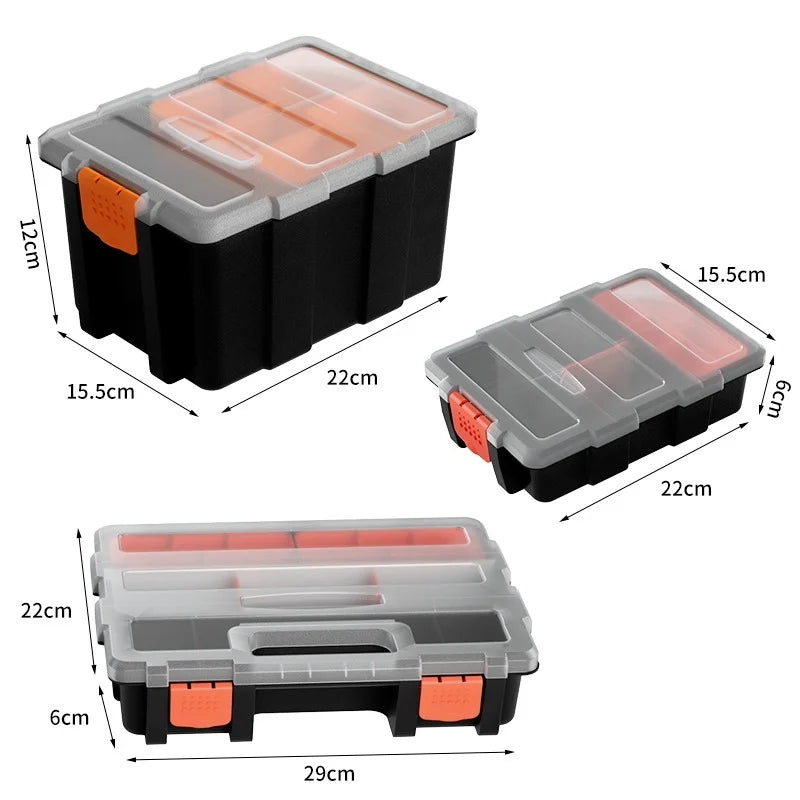 Blader's Parts Organizer Box – Compartment Storage for Beyblade X Bits, Screws & Small Parts