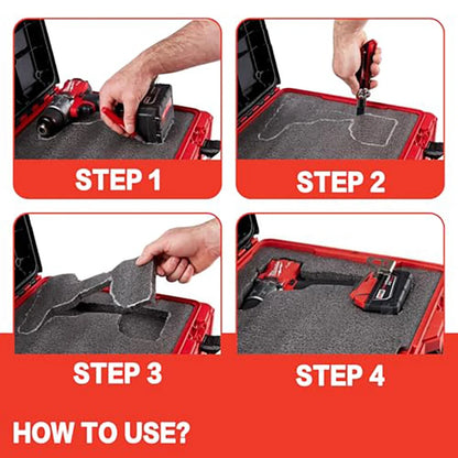 Cut-to-Fit Gear Sport Foam Sheets – Beyblade X Case Organizer Foam (3-Pack)