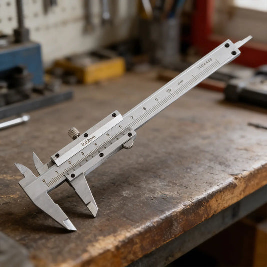 Pocket Bit Caliper – Compact 100mm Measuring Tool for Beyblade X Bits