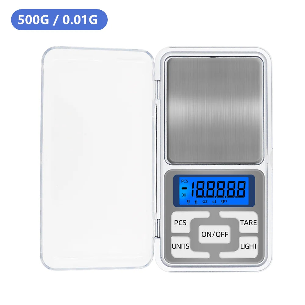Digital Pocket Scale – 0.01g–0.1g Blader Gear Scale (100g–1000g)