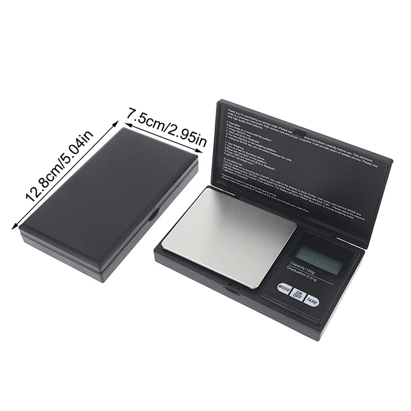 High Precision Electronic Scale – 0.01g Blader Gear Scale (100g–500g)