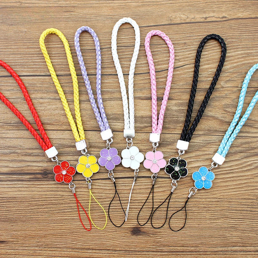 Braided Grip Strap – Multicolor Short Braid Lanyard for Beyblade X Launcher Decoration