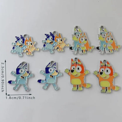 Anime Enamel Charm Pendants – 10-Pack Grip Decoration Charms for Beyblade X Launchers